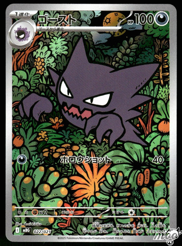 2025 near mint pokemon haunter - 2025,